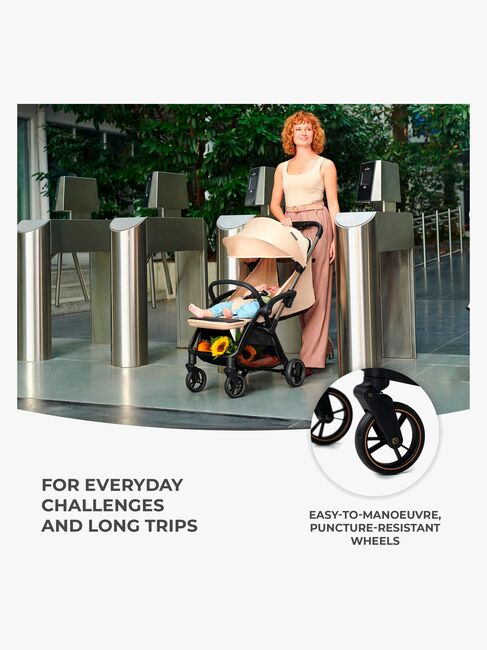 Kinderkraft APINO Matkarattaat, Raven Black