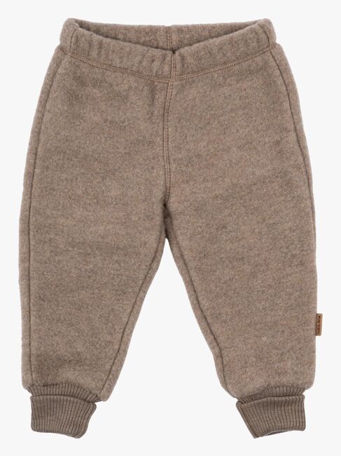 Mikk-Line Vauvan Fleecehousut Merinovilla, Melange Denver