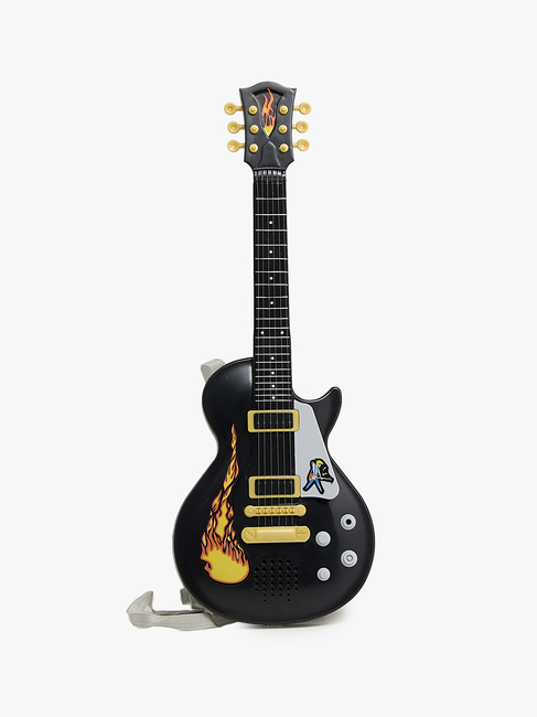 Alex's Garage Rokkistara Leikkisähkökitara & Mikrofoni Sähkökäyttöinen