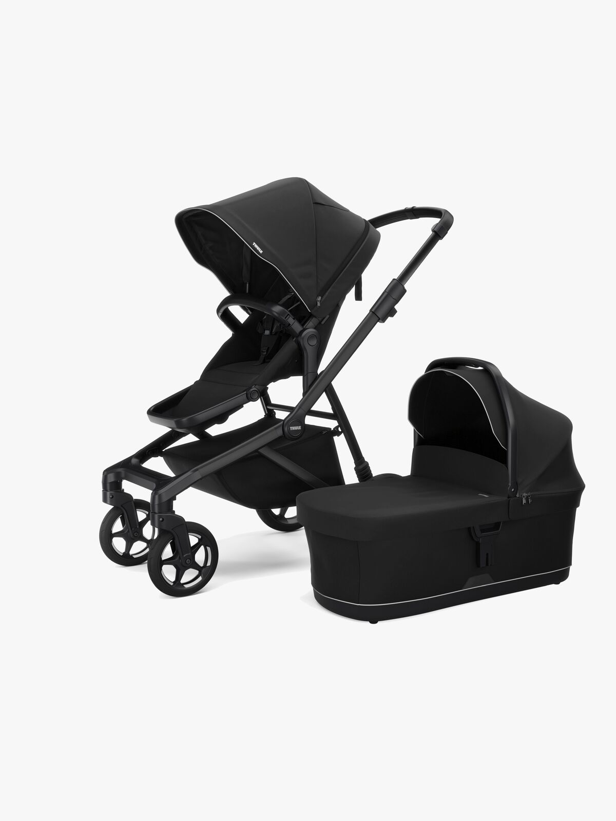 Thule Sleek 2 Yhdistelmävaunut, Black