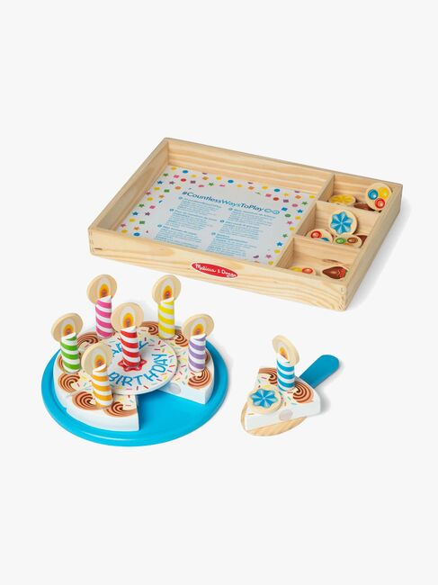 Melissa & Doug Lelukakku Puinen 34 Osaa