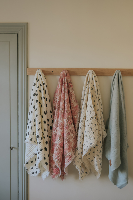 Elodie Soft Cotton Viltti, River Rose