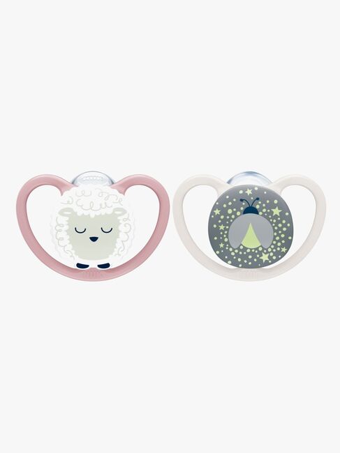 NUK Perfect Match Air Night Tutti 2-pack Koko 1, Sheep