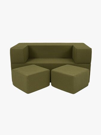 Meowbaby Aesthetic Cube Sohva, Khaki