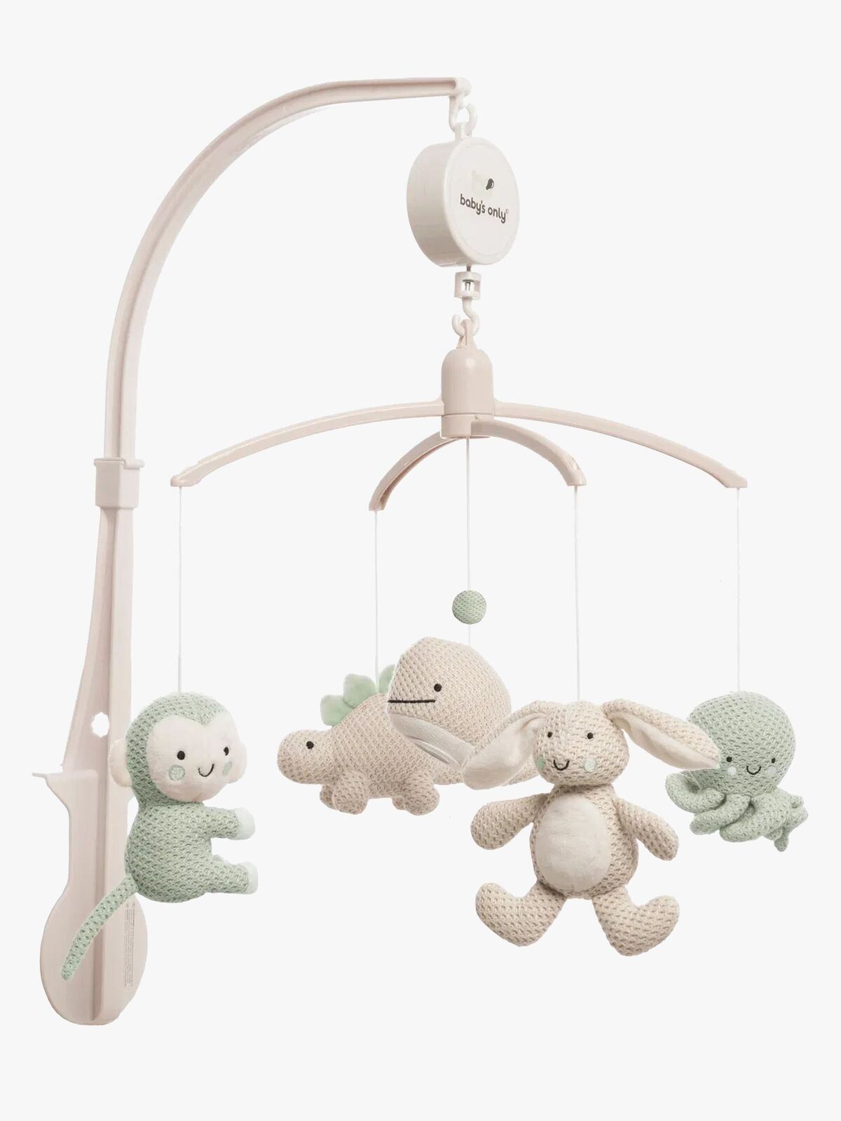 Baby's Only Musiikkimobile Animals, Laurel Green/Warm Linen