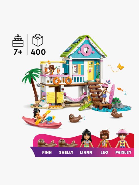LEGO Friends 42699 Rantahuvila ja hylkeet