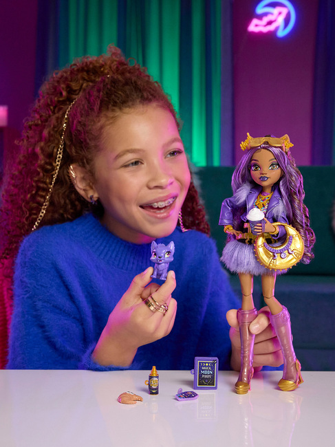 Monster High Core Nukke Clawdeen Wolf & Crescent