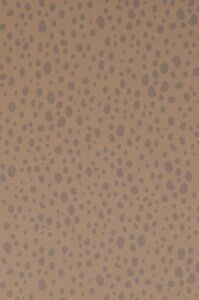 Majvillan Tapetti Animal Dots, Soft Brown