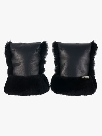 BINIBAMBA Lampaantalja Coated Buggy Kädenlämmitin Vaunuihin, Noir