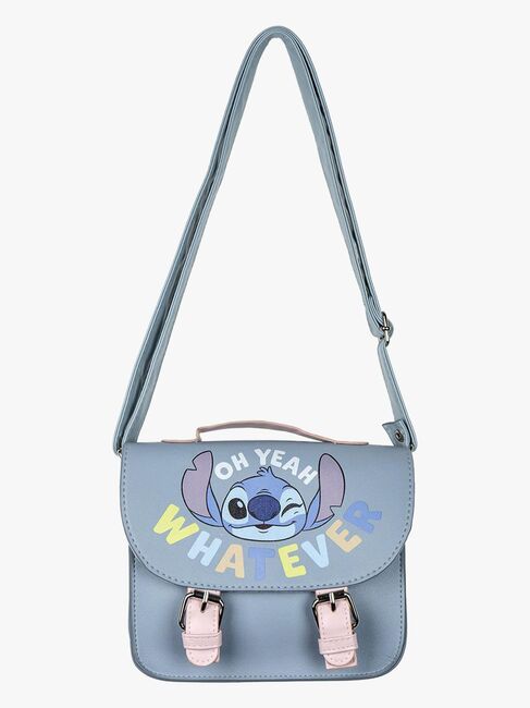 Disney Stitch Satchel Olkalaukku, Vaaleansininen