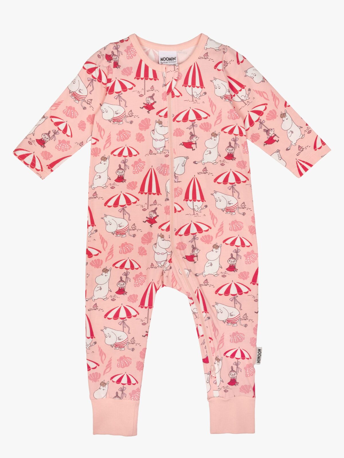 Muumi By Martinex Simpukkaranta Pyjama, Korallinpunainen