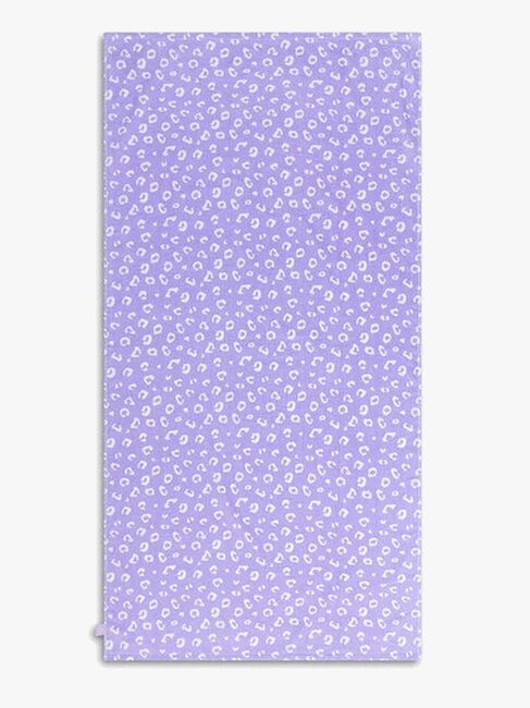 Swim Essentials Kylpypyyhe, Violetti Leopard