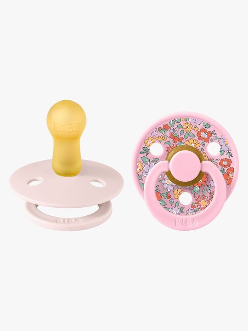 BIBS x Liberty Colour Oscar Meadow Tutti 2-pack Lateksi Koko 2, Petal Mix