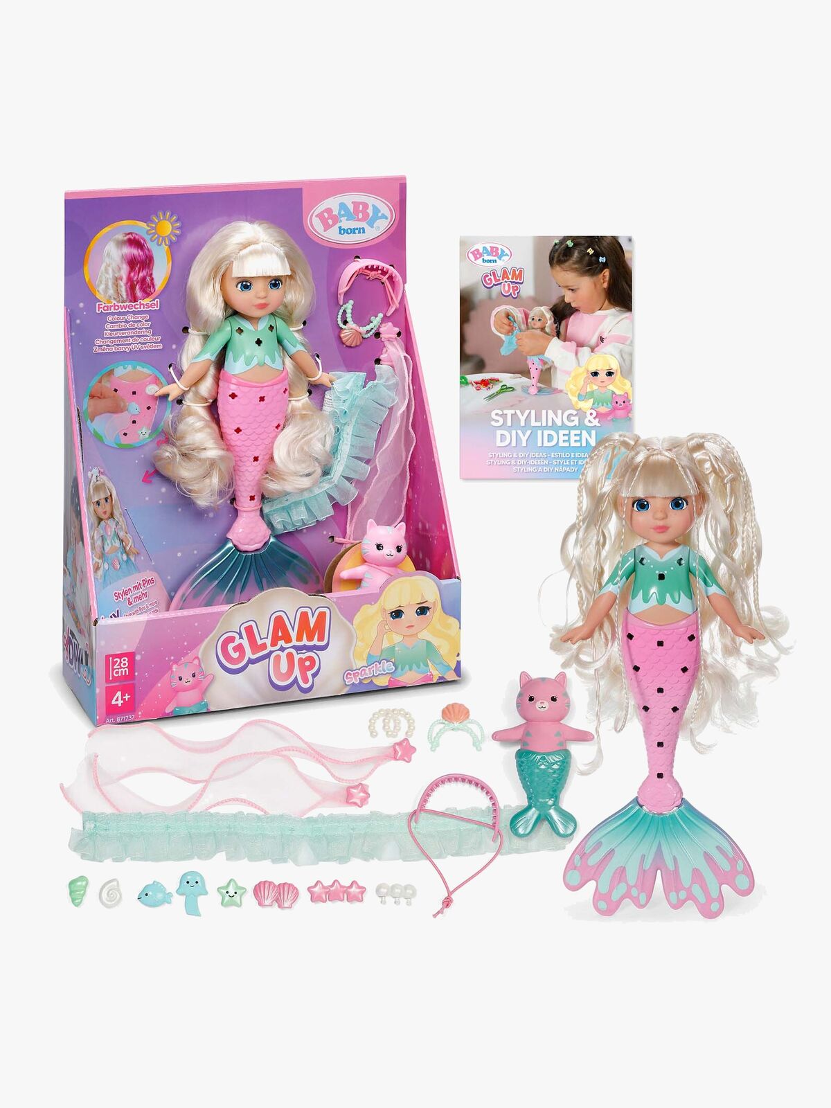 BABY born Glam Up Merenneitonukke Sparkle