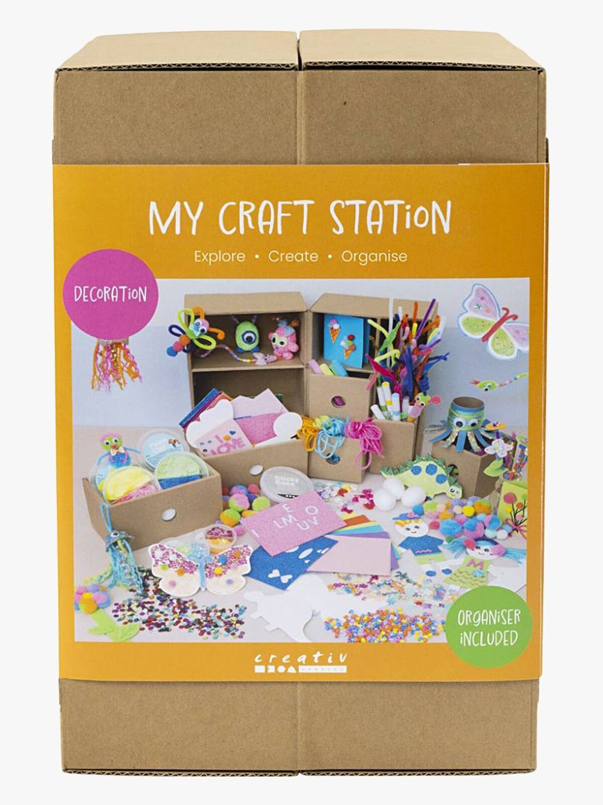 Creativ Company Askartelusetti My Craft Station Koristeet
