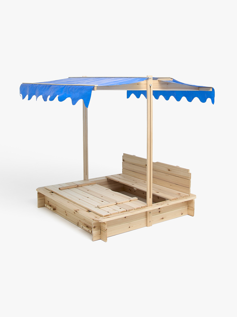 Woodlii Hiekkalaatikko + Katto Ja Penkki, Nature