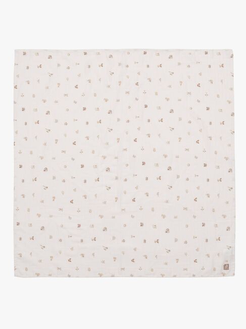 Jollein Musliiniviltti 115x115 cm 2-pack, Animal Friends