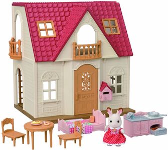 Sylvanian Families Nukkekoti Red Roof Cosy Cottage