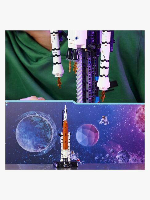 LEGO Technic 42221 NASA Artemis ‑laukaisujärjestelmän avaruusraketti
