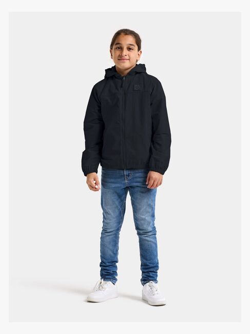 Didriksons Jasper Tuulenpitävä Vaellustakki, Black