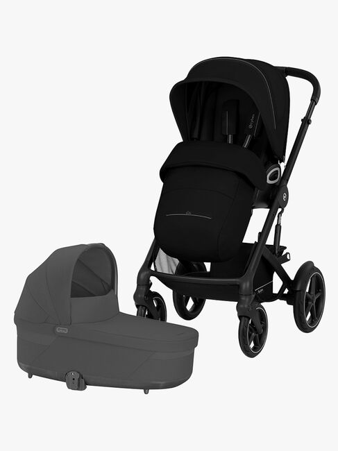 Cybex TALOS S Lux Yhdistelmävaunut, Moon Black