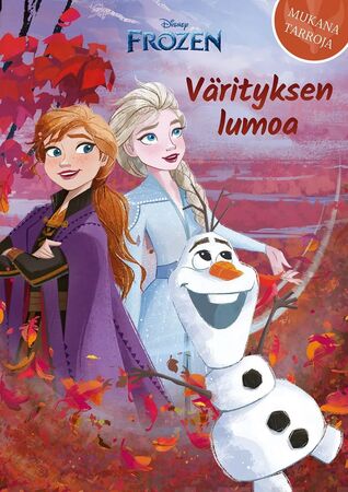 Disney Frozen Värityskirja Värityksen Lumoa