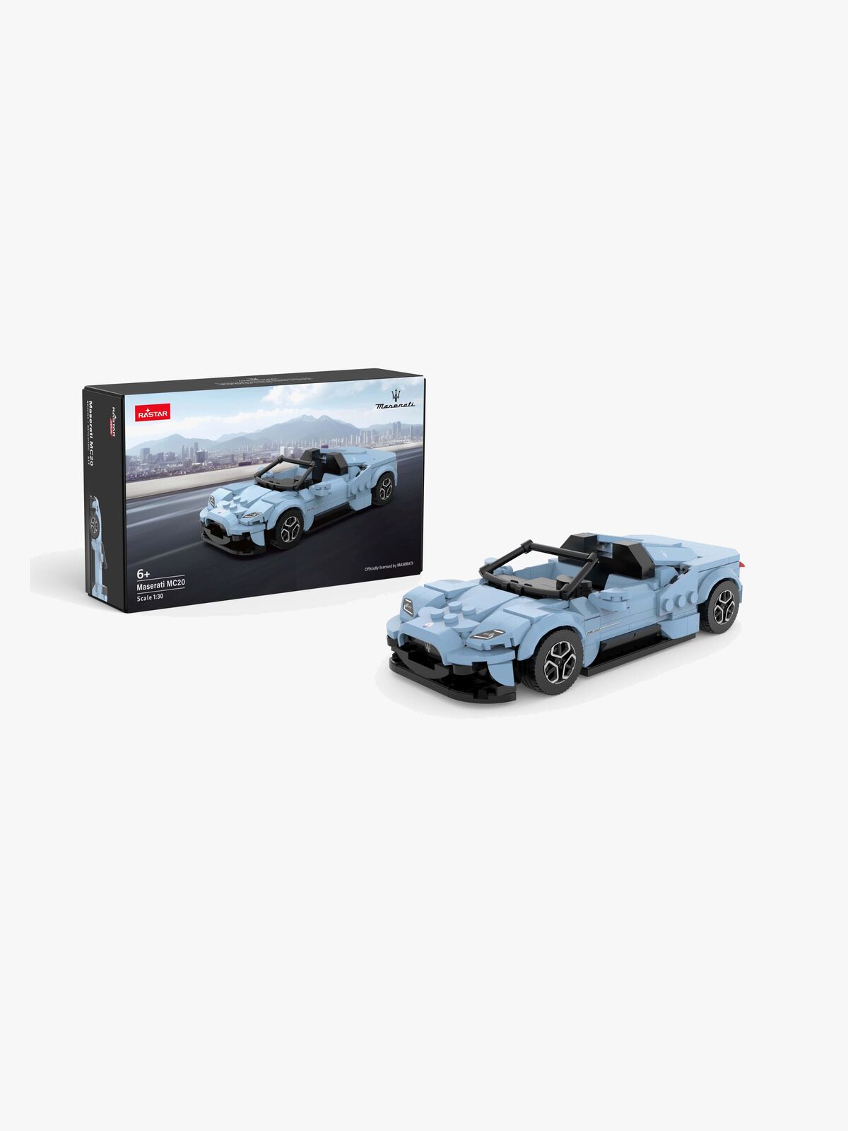 Rastar Maserati MC20 Bricks Kilpa-auto 1:30, Sininen