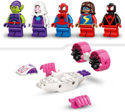 LEGO Marvel 4plus 2022 10784 Spider-Manin Seittipäämaja