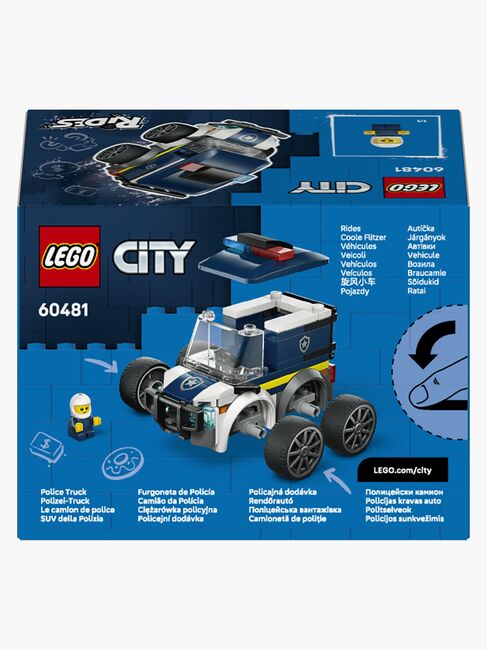 LEGO City 60481 Menopelit – Poliisiauto
