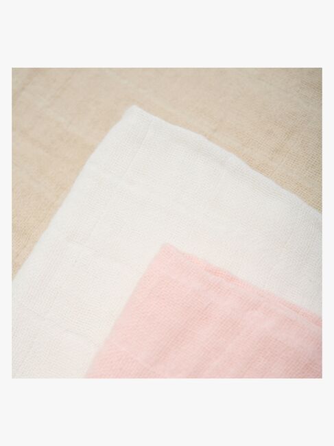 Peppi Musliiniviltti 3-pack, Veiled Rose