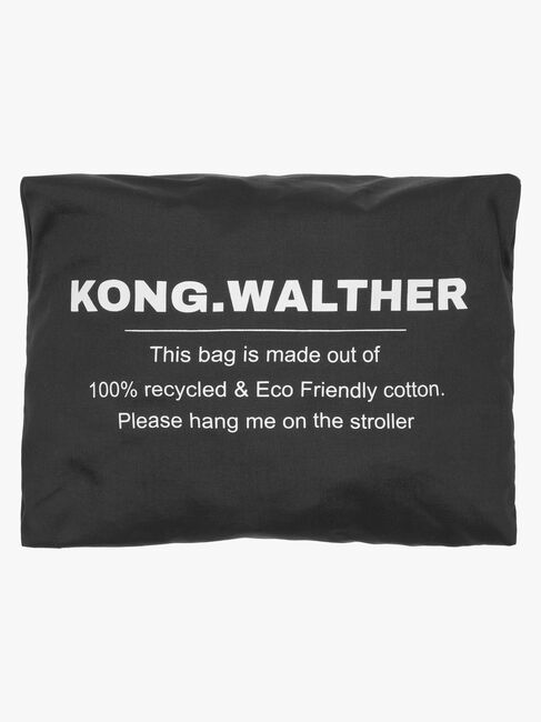 KONG.WALTHER Magic Shopper Kassi Sisarusrattaat, Black
