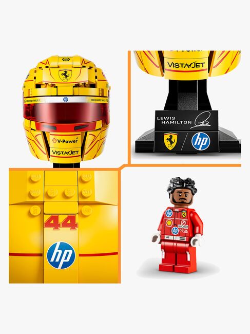 LEGO Editions Formula 1 43022 Scuderia Ferrari HP -kypärä – Lewis Hamilton