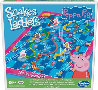 Pipsa Possu Snakes and Ladders Lautapeli
