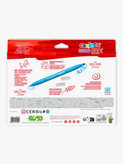 Carioca Birello Tuplakärki Kuitukynät 24-pack