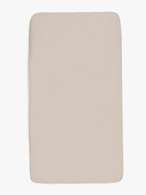 Jollein Muotoonommellut Aluslakanat 2-pack 60x120, Oatmeal/Sand