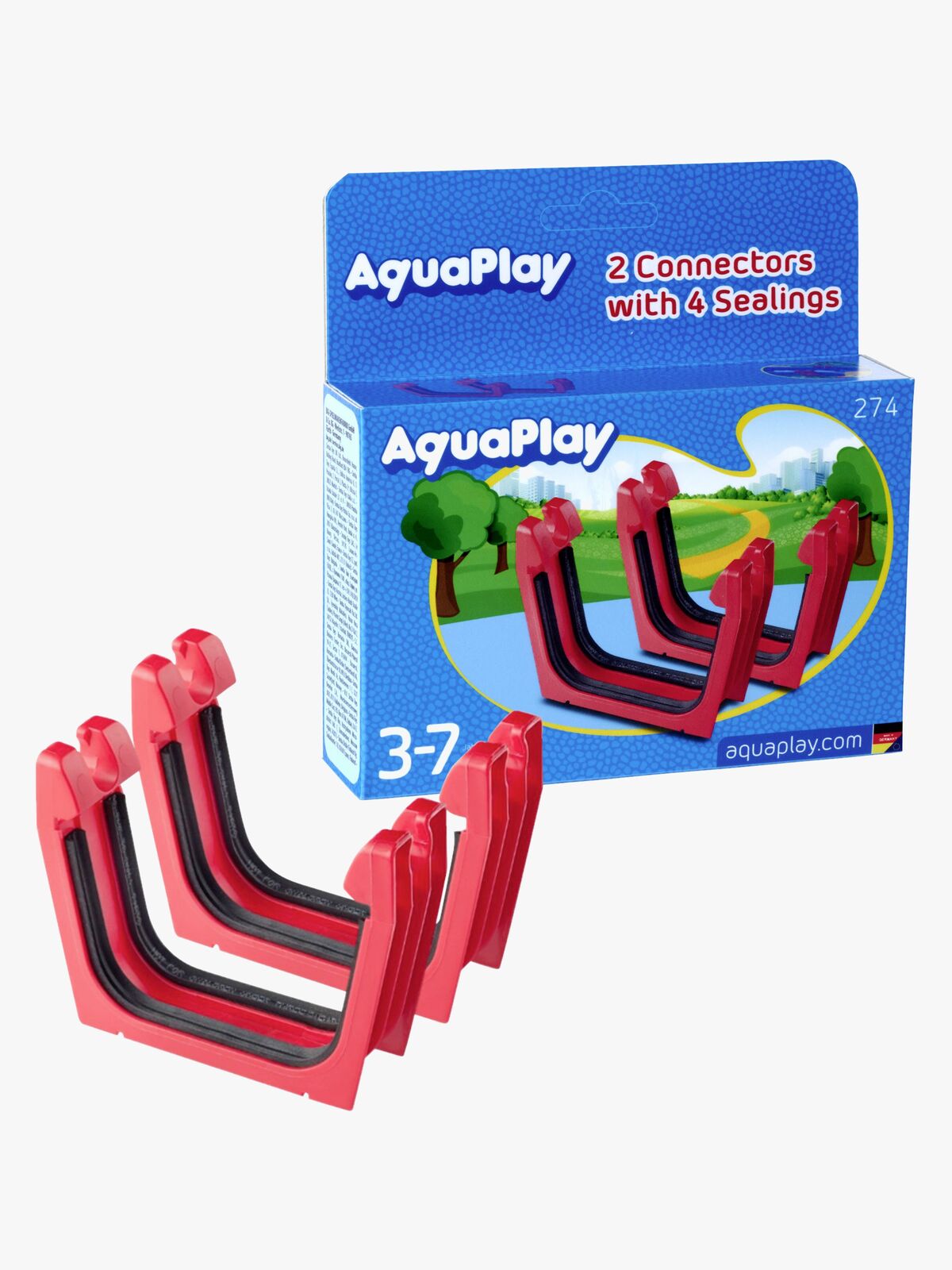 Aquaplay Liitin 2-pack, Punainen