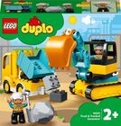 LEGO DUPLO Town 10931 Kuorma-auto ja telakaivuri