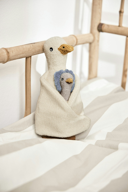 OYOY Dora & Baby Dolli Ankka Pehmolelu, Cloud/Ice Blue