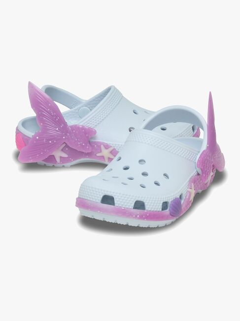 Crocs Classic Mermaid Pistokkaat, Vapor Ice
