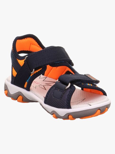 Superfit Mike 3.0 Sandaalit, Sininen/Oranssi