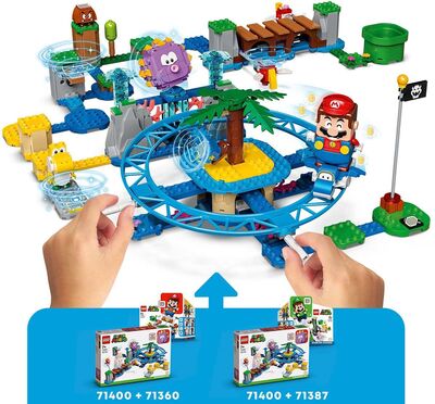 LEGO Super Mario 71400 Big Urchin: Rantaseikkailu Laajennussarja