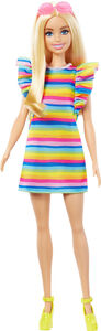 Barbie Fashionista Nukke Rainbow Dress
