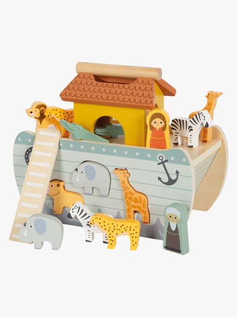 Small Foot Palikkalaatikko Nooan Arkki, Safari