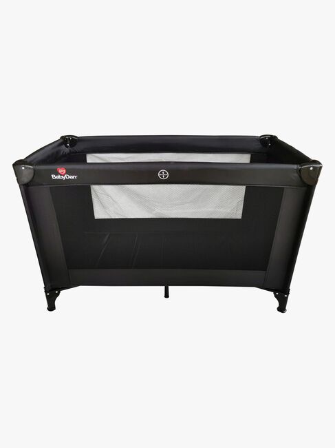 BabyDan Matkasänky + Patja, Musta