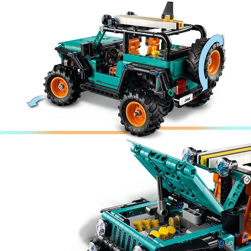 LEGO Technic 42227 Jeep Wrangler Rubicon ‑maasturi