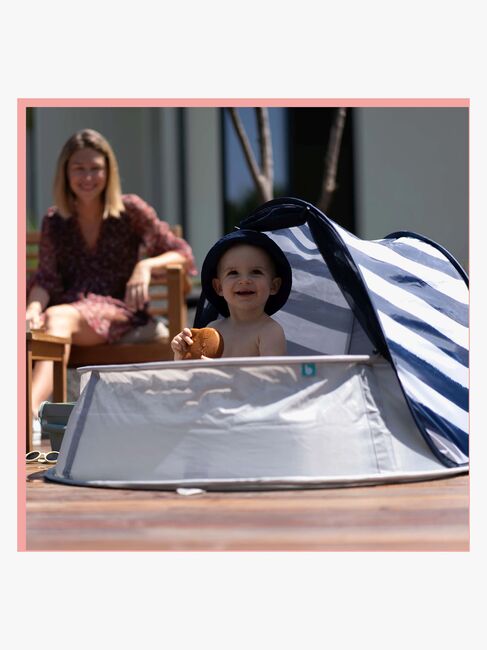 BabyMoov UV-Teltta, Blue/White