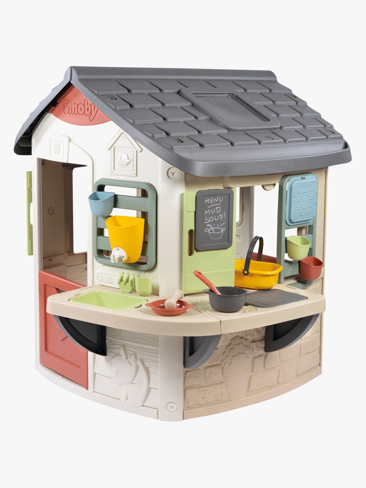 Smoby Life Leikkimökki + Mutakeittiö