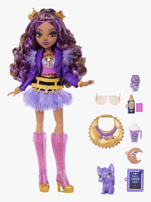 Monster High Core Nukke Clawdeen Wolf & Crescent