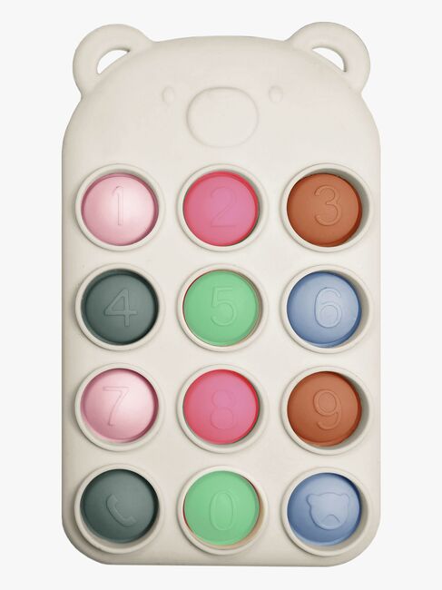 Nattou Soft Silicone Pop-it Remote Purulelu