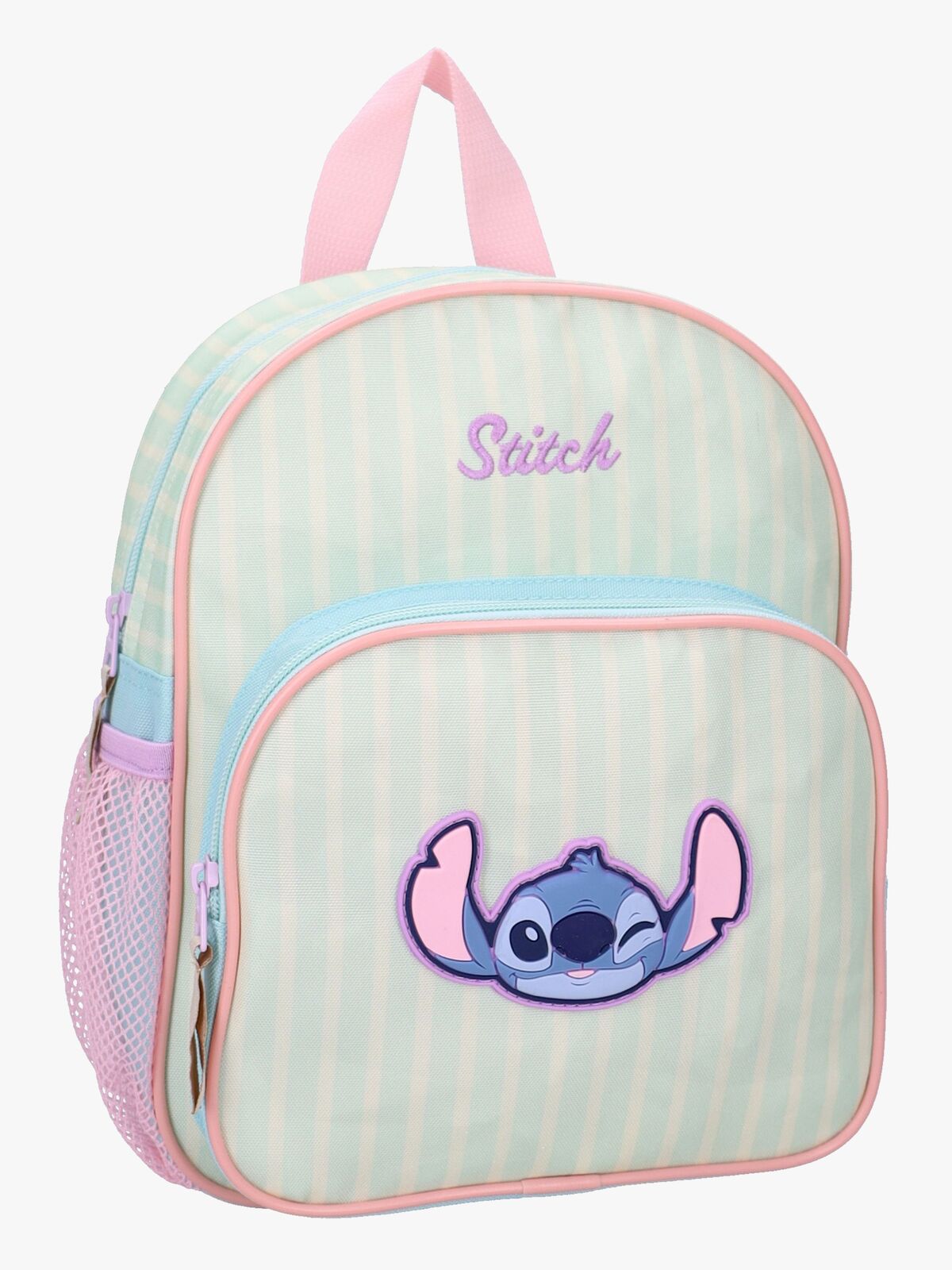 Disney Stitch Reppu Super Stripes 7L, Vihreä